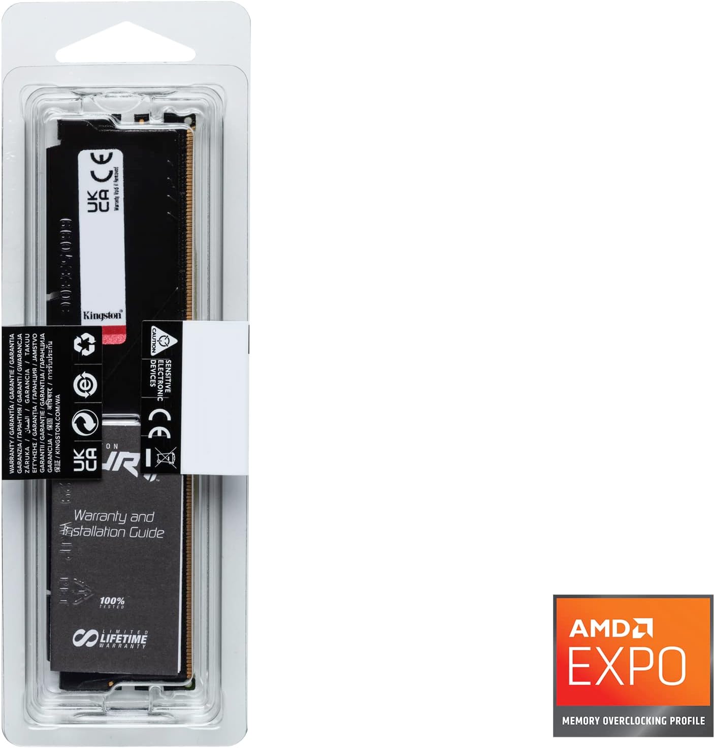 Memória RAM Kingston FURY Beast 32GB DDR5 5200MT/s CL40 DIMM Preto - Imagem 6