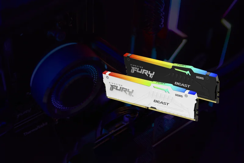 Memória RAM Kingston FURY Beast RGB 64GB (2x32GB) DDR5 5200MT/s CL40 DIMM - Imagem 9