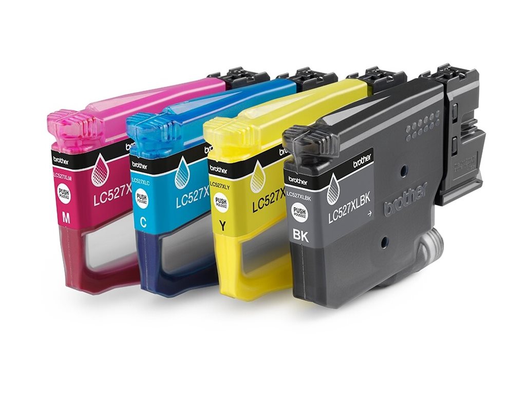 Pack Tinteiros Brother LC527XL 4 Cores Alto Rendimento - Imagem 2