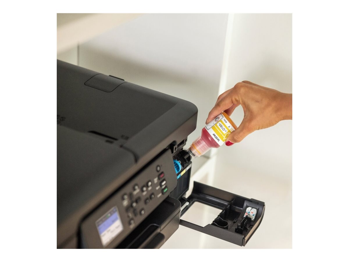 Recarga de Tinta BROTHER BTD180Y Amarelo Original 5.000 Páginas para DCP-T580DW - Imagem 4