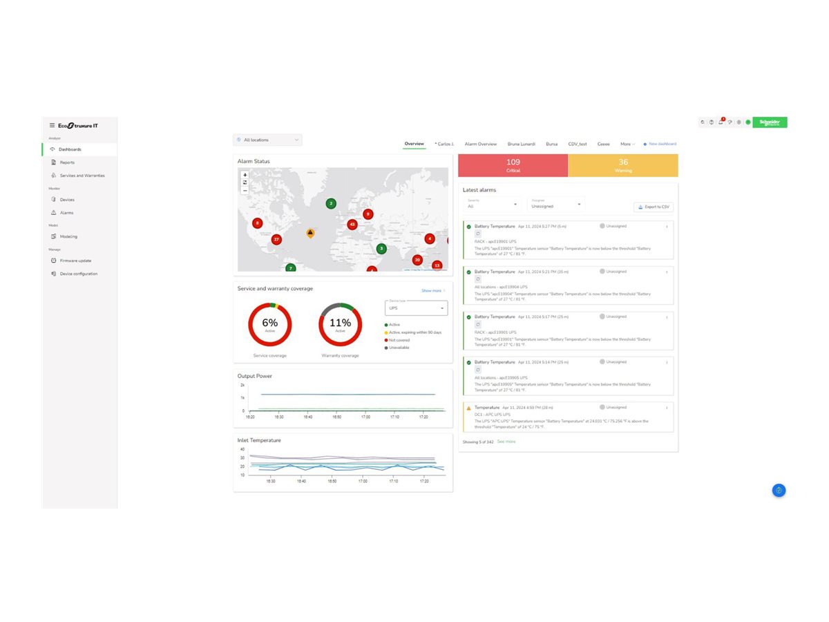 Licença Software EcoStruxure IT Expert Monitorização Remota DC 1 Ano - Imagem 7