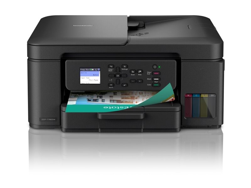 Impressora Multifunções Brother DCP-T780DW Jato de Tinta Cores ITS A4 Wi-Fi - Imagem 3