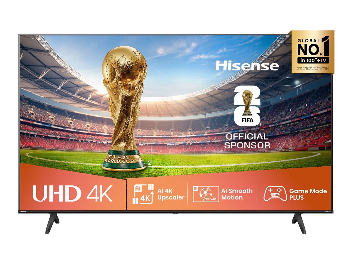 TV Hisense 55A6Q 55" Smart 4K HDR VIDAA Preto - Imagem 1