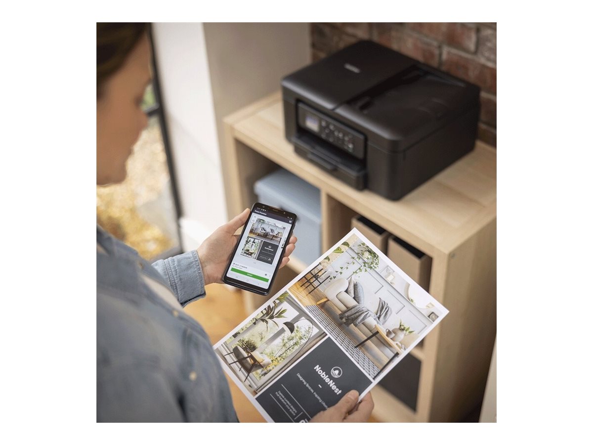 Impressora Multifunções Brother DCPJ1360DW Jacto de Tinta A4 Cores Wi-Fi - Imagem 5