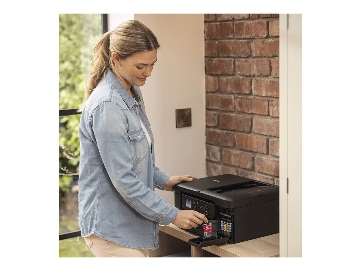 Impressora Multifunções Brother DCPJ1360DW Jacto de Tinta A4 Cores Wi-Fi - Imagem 4