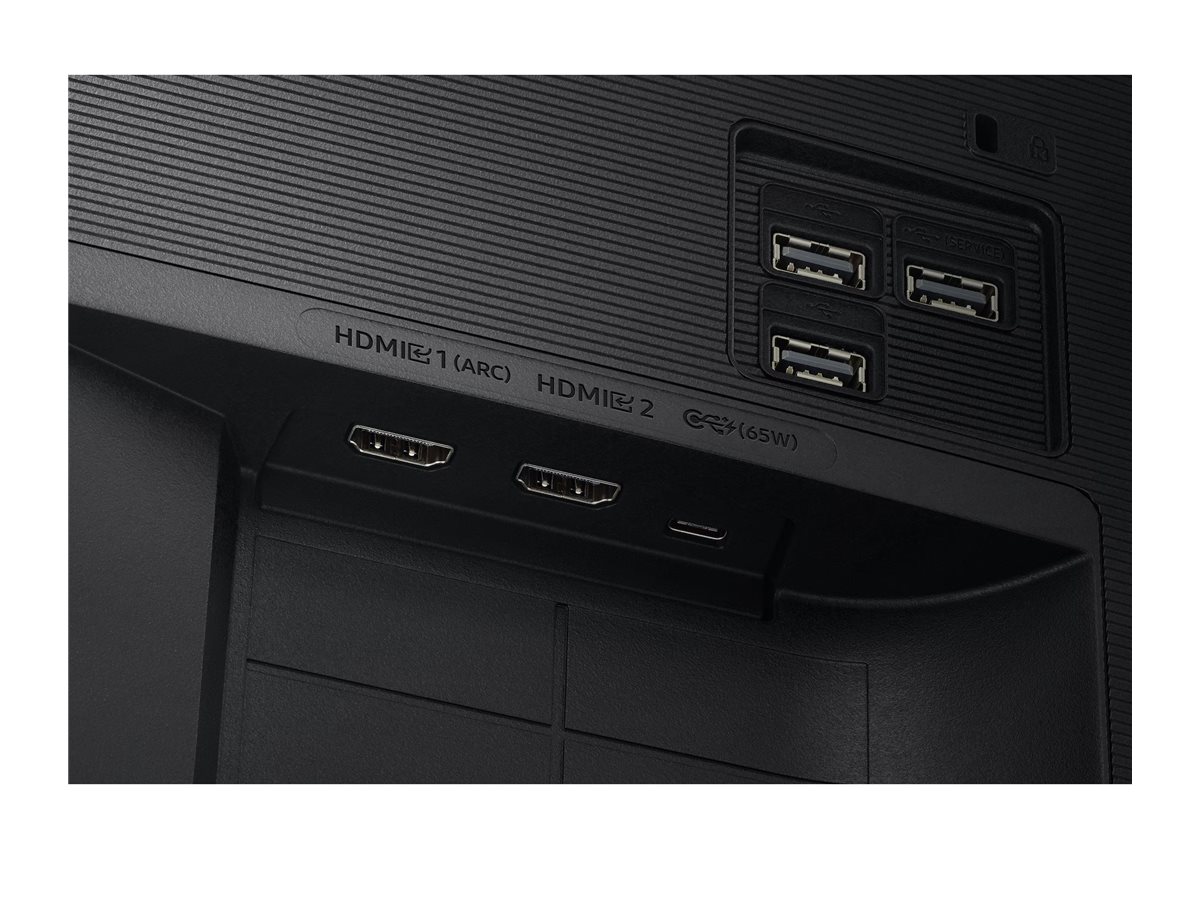 Monitor Smart Samsung M70F 32" VA UHD 4K 60Hz HDR10 USB-C 65W com Altifalantes Preto (LS32FM702) - Imagem 7
