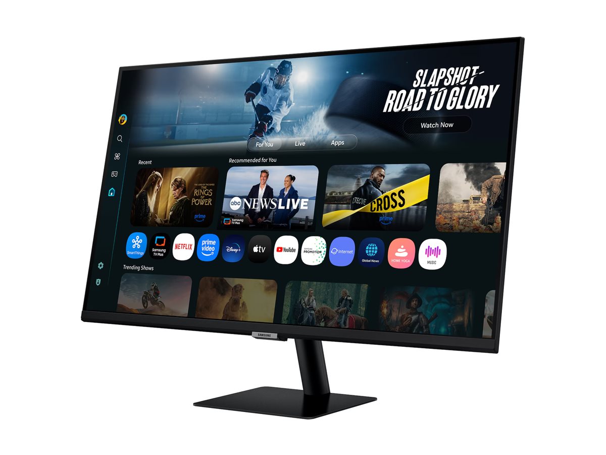 Monitor Smart Samsung M70F 32" VA UHD 4K 60Hz HDR10 USB-C 65W com Altifalantes Preto (LS32FM702) - Imagem 8