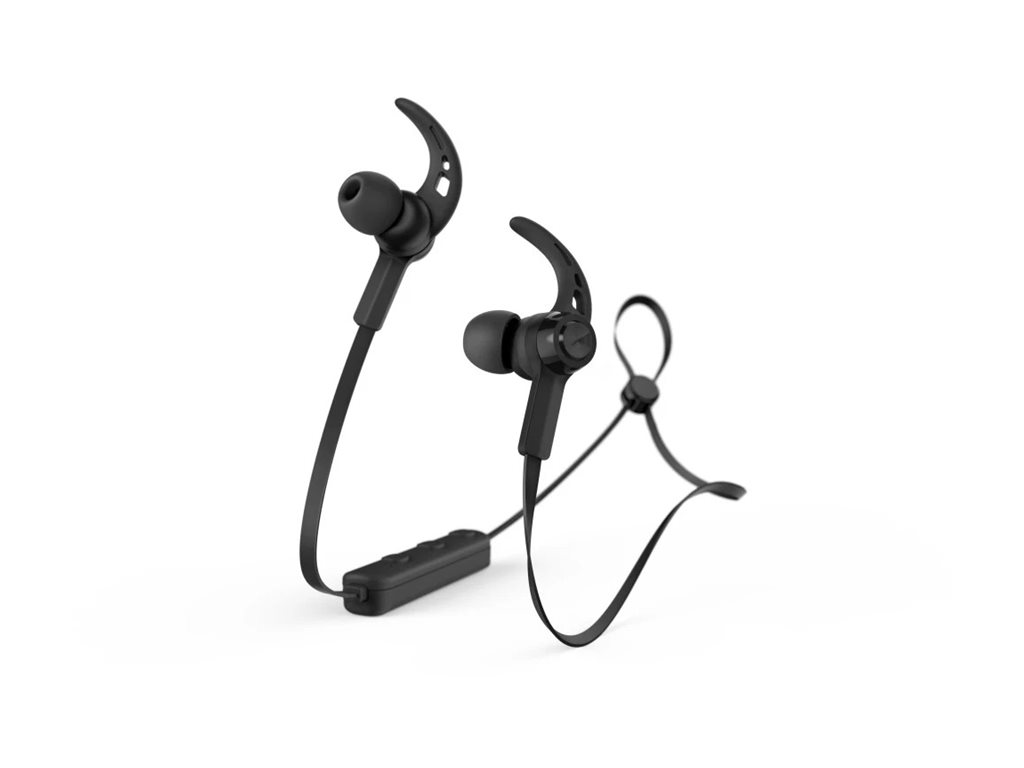Auscultadores Hama Freedom Run II Sem Fios Bluetooth Neckband Microfone Preto - Imagem 3