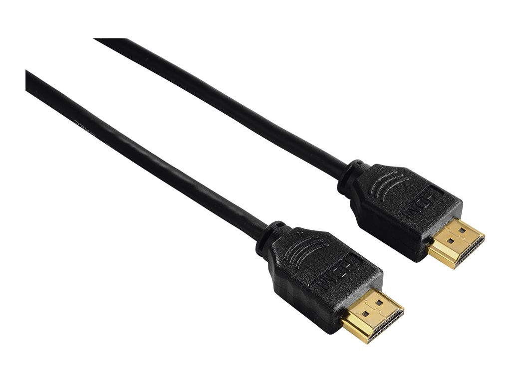 Cabo HDMI Hama Alta Velocidade Ethernet 1.5m Preto