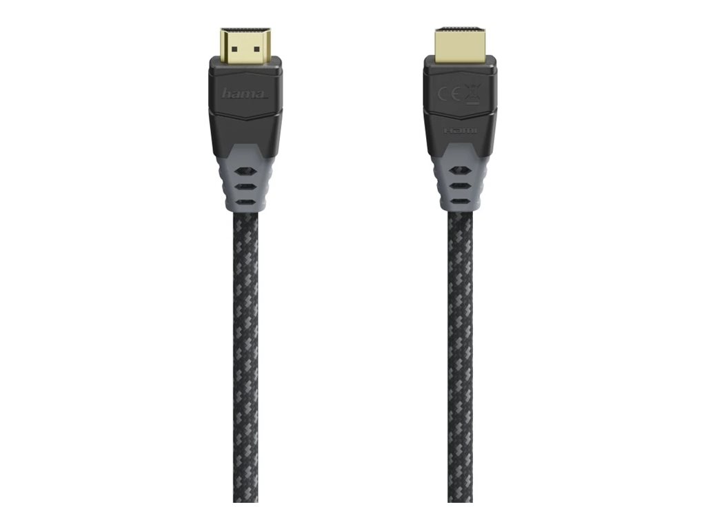 Cabo HDMI Hama Alta Velocidade com Ethernet 1.5 m Preto
