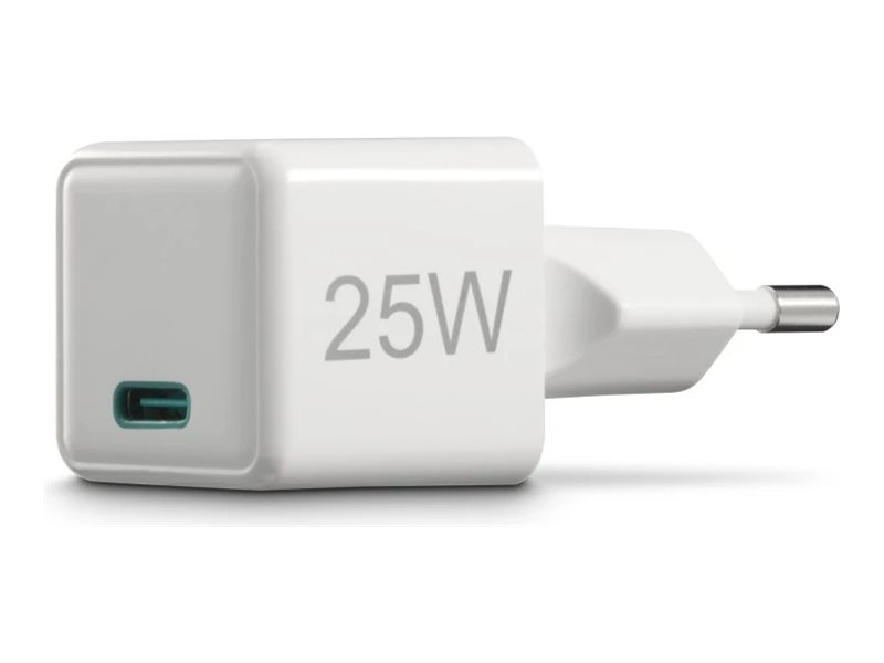 Carregador Rápido Hama 25W USB-C PD Branco - Imagem 1