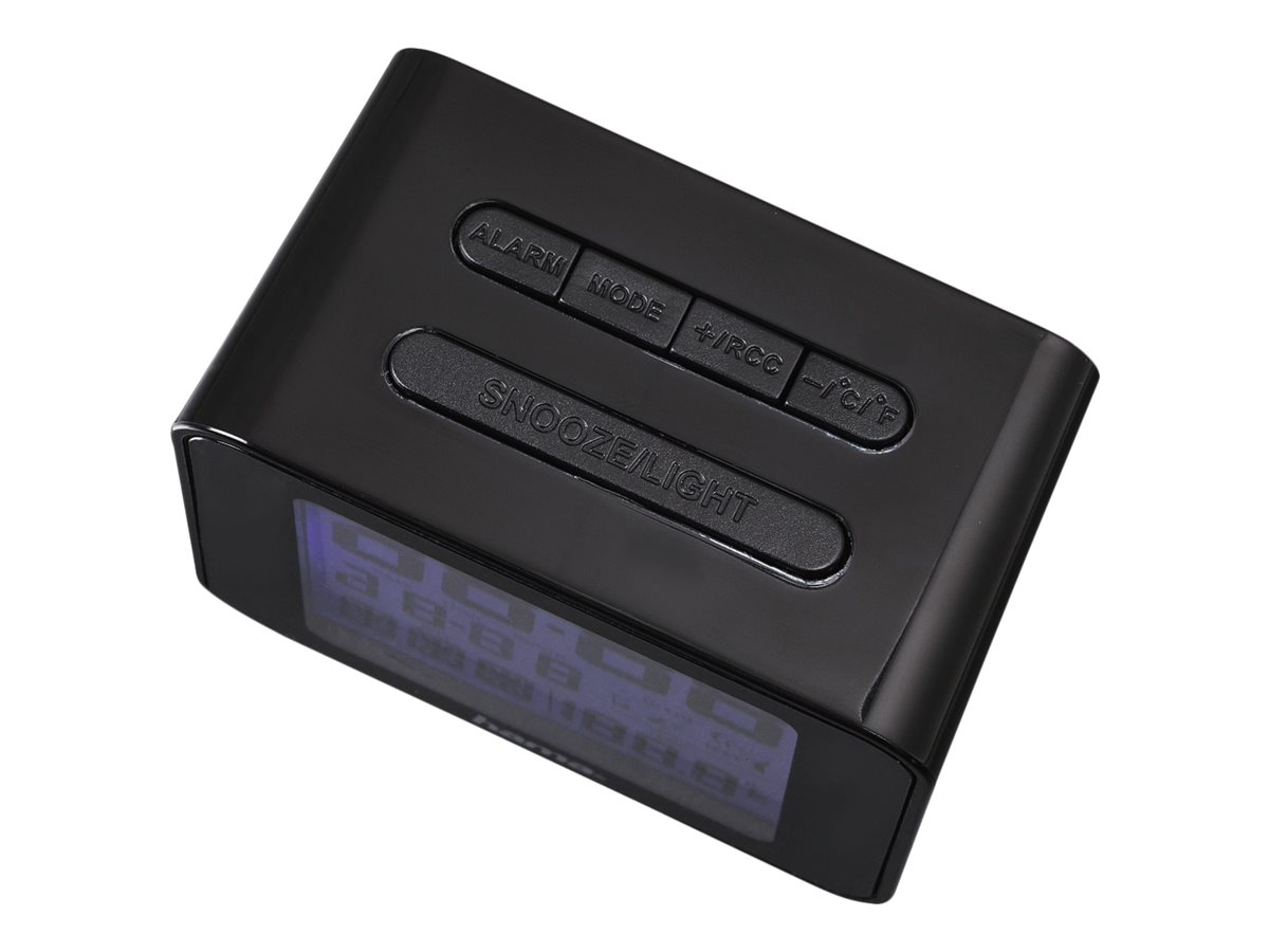 Despertador Hama Cube Eletrónico Preto - Imagem 1