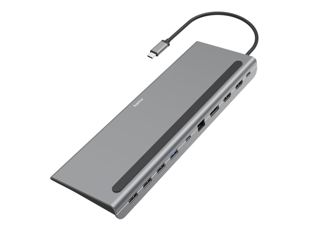Docking Station Hama Connect2Office Pro USB-C Triplo Ecrã - Imagem 1