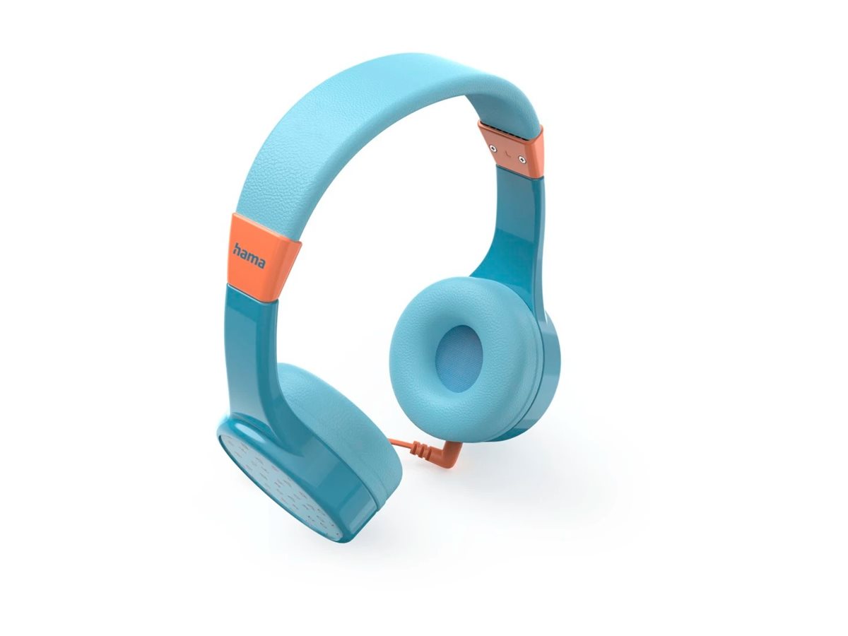 Auscultadores Hama Teens Guard II Bluetooth Microfone Azul Laranja - Imagem 1