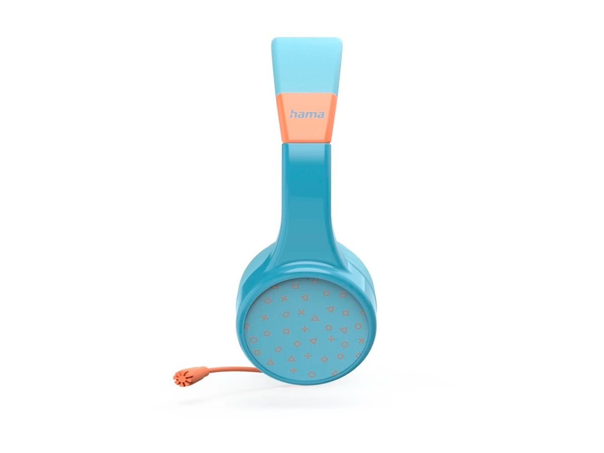 Auscultadores Hama Teens Guard II Bluetooth Microfone Azul Laranja - Imagem 3