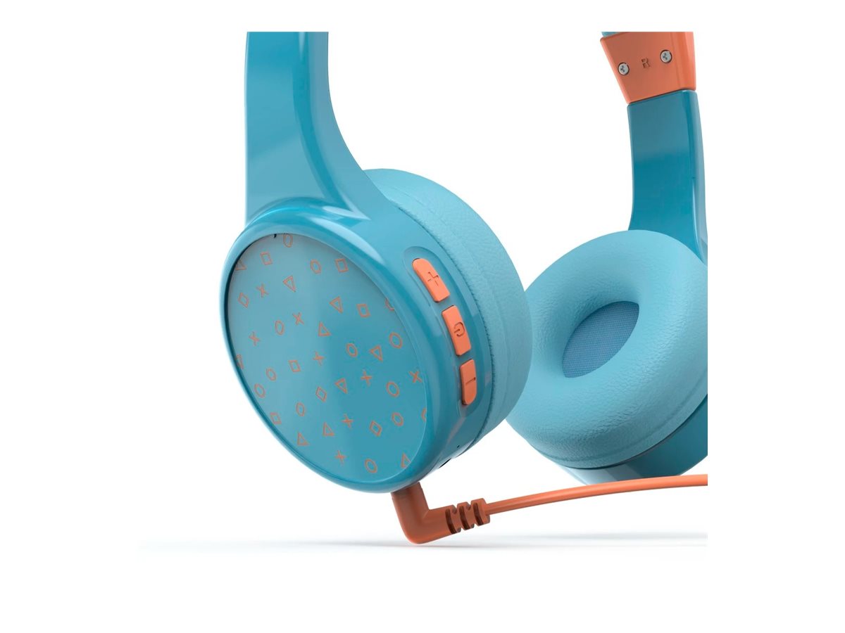 Auscultadores Hama Teens Guard II Bluetooth Microfone Azul Laranja - Imagem 8
