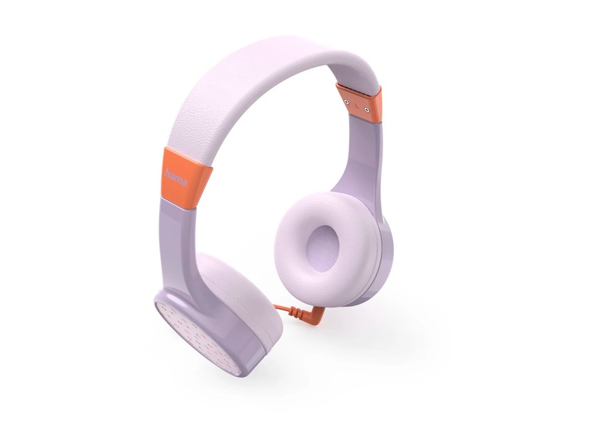 Auscultadores On-Ear Hama Teens Guard II Bluetooth Microfone Laranja Lilás - Imagem 7