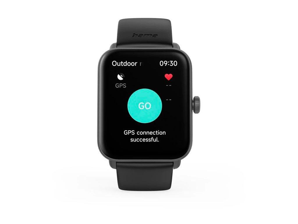 Relógio Inteligente Hama 6010 1.65" Bluetooth Preto Bracelete Silicone - Imagem 8