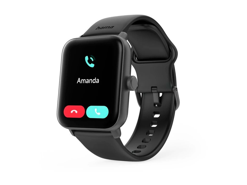Relógio Inteligente Hama 6010 1.65" Bluetooth Preto Bracelete Silicone - Imagem 5