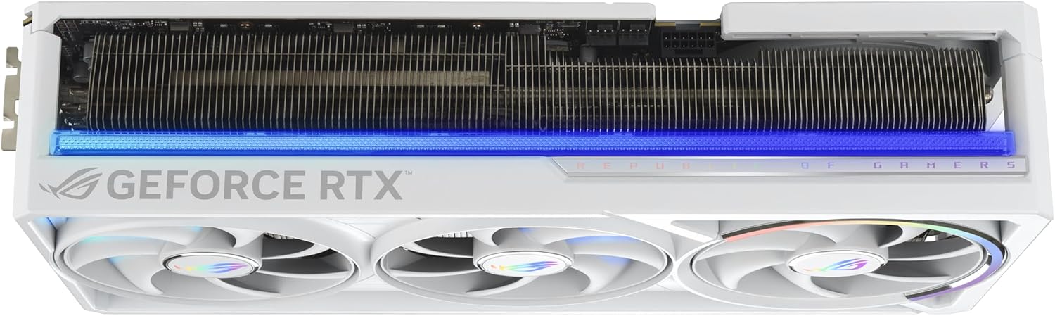 Placa Gráfica ASUS ROG Astral GeForce RTX 5090 OC Edition 32GB GDDR7 Branco 2x HDMI 3x DisplayPort - Imagem 8