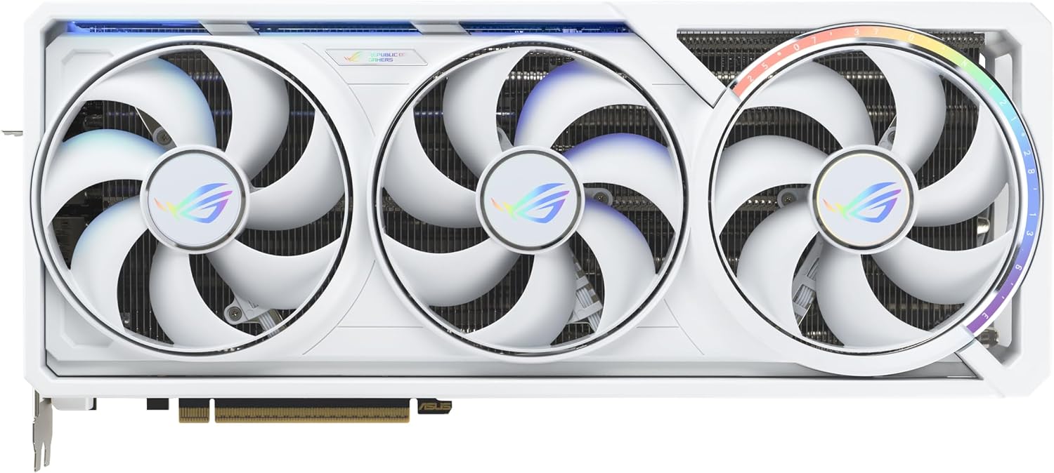 Placa Gráfica ASUS ROG Astral GeForce RTX 5090 OC Edition 32GB GDDR7 Branco 2x HDMI 3x DisplayPort - Imagem 4