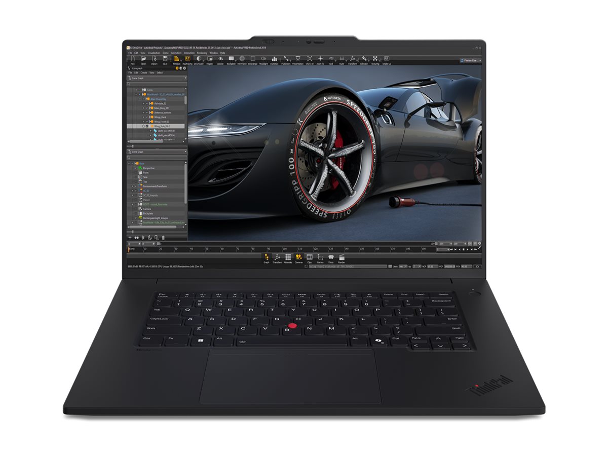 Portátil Lenovo ThinkPad P1 16" Ultra 7 RTX 4070 32GB 1TB SSD Preto PT - Imagem 4