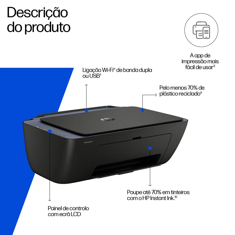 Impressora Multifunções HP DeskJet 2921 All-in-One - Imagem 4