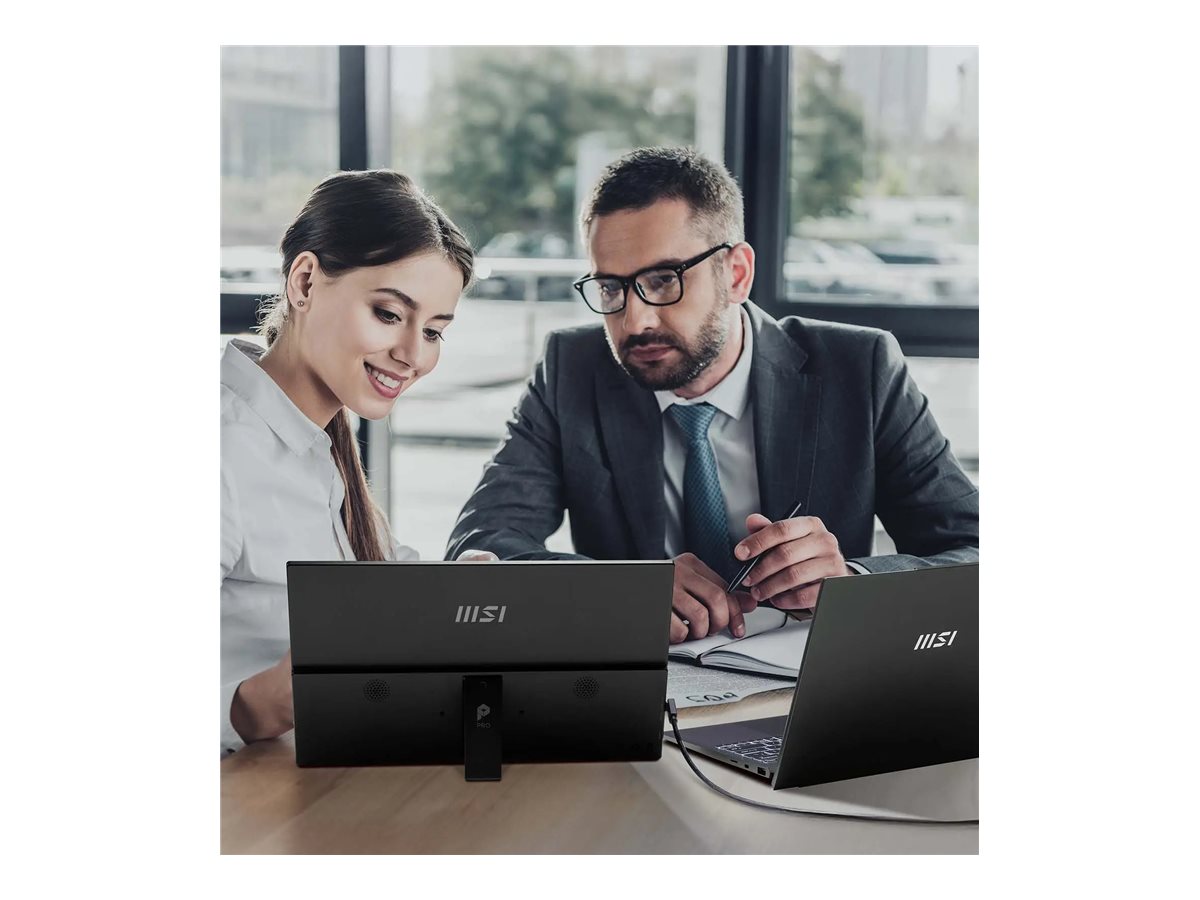 MSI PRO MP165 E6 15.6inch IPS FHD 60Hz 4ms HDMI 2xUSB Type C 2x1W Speaker - Imagem 9