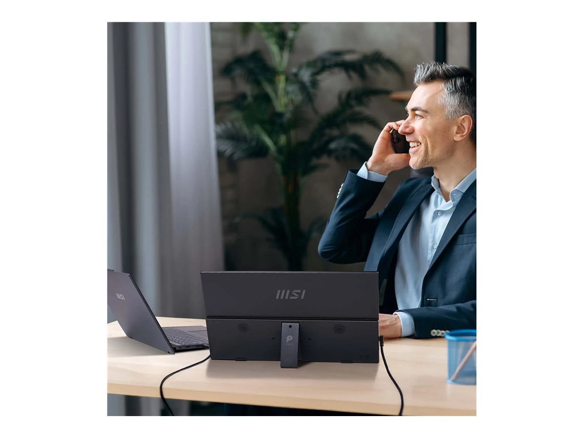 MSI PRO MP165 E6 15.6inch IPS FHD 60Hz 4ms HDMI 2xUSB Type C 2x1W Speaker - Imagem 8