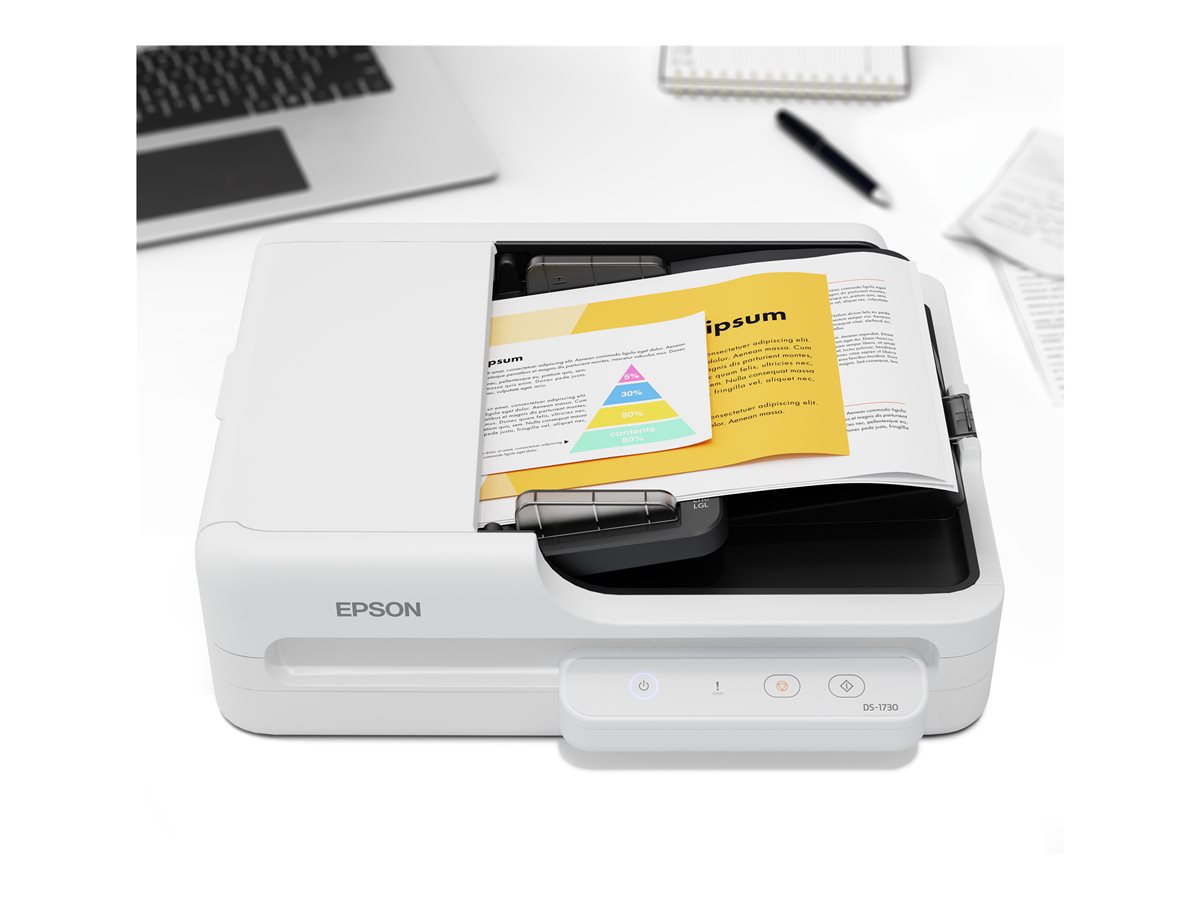 Scanner Epson WorkForce DS-1730 Duplex 30 ppm ADF 60 fls - Imagem 6
