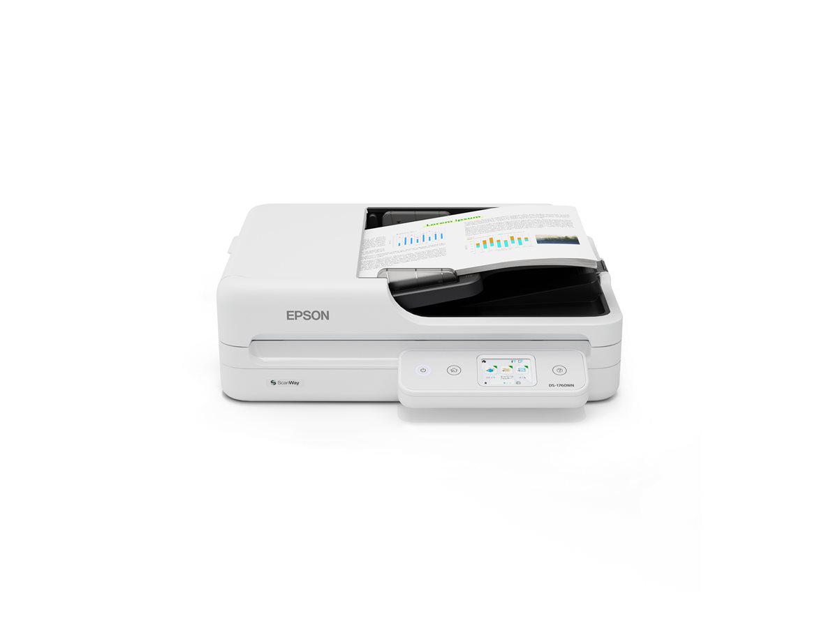 Digitalizador de Documentos Epson WorkForce DS-1760WN Duplex Wi-Fi 30ppm - Imagem 2