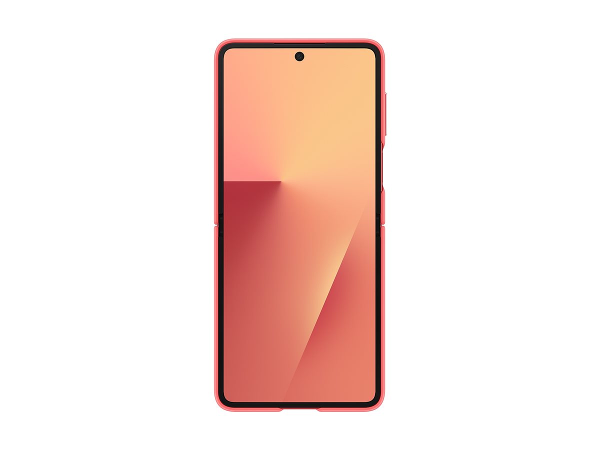 Capa Samsung EF PF766 Silicone Campainha Coral - Imagem 2