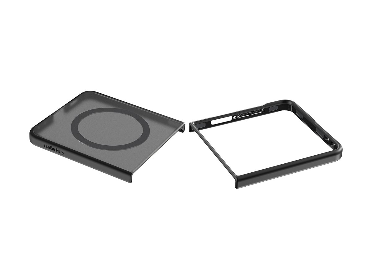 Capa Flip Spigen Capella Pro Preto Polvilhado - Imagem 2
