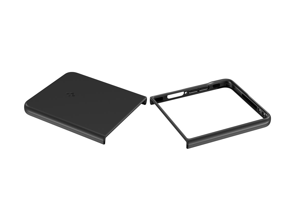 Capa Flip Spigen Thin Fit Pro com Íman Preto - Imagem 2