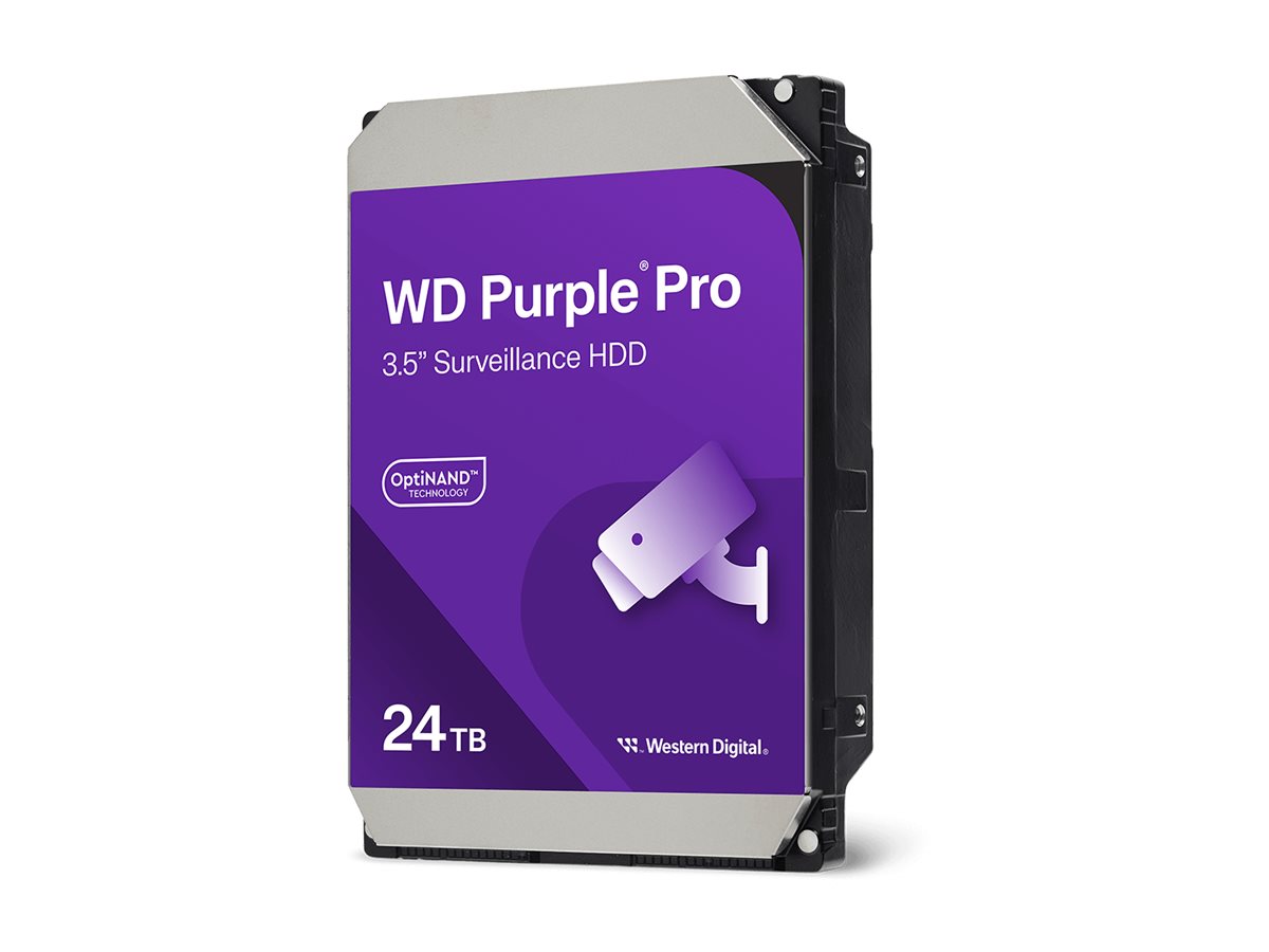 Disco Rígido WD Purple Pro 24 TB 3.5 Vigilância - Imagem 1