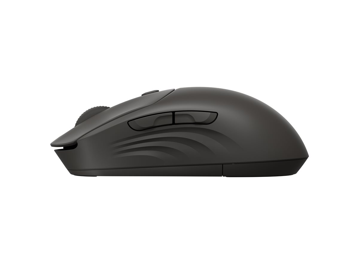 Rato Sem Fios HP 405 Silencioso Ambidestro Bluetooth 5.2 e 2.4 GHz com Receptor USB Preto - Imagem 2