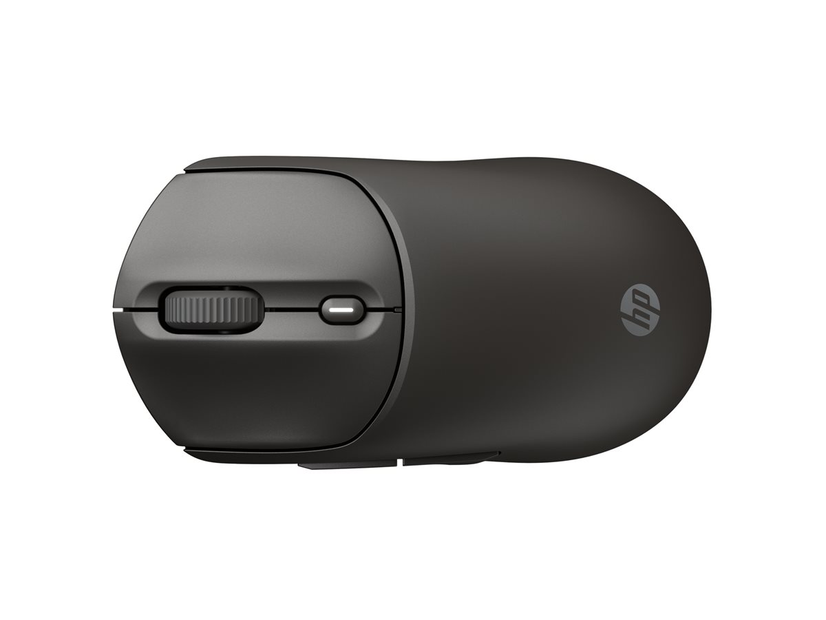Rato Sem Fios HP 405 Silencioso Ambidestro Bluetooth 5.2 e 2.4 GHz com Receptor USB Preto - Imagem 3