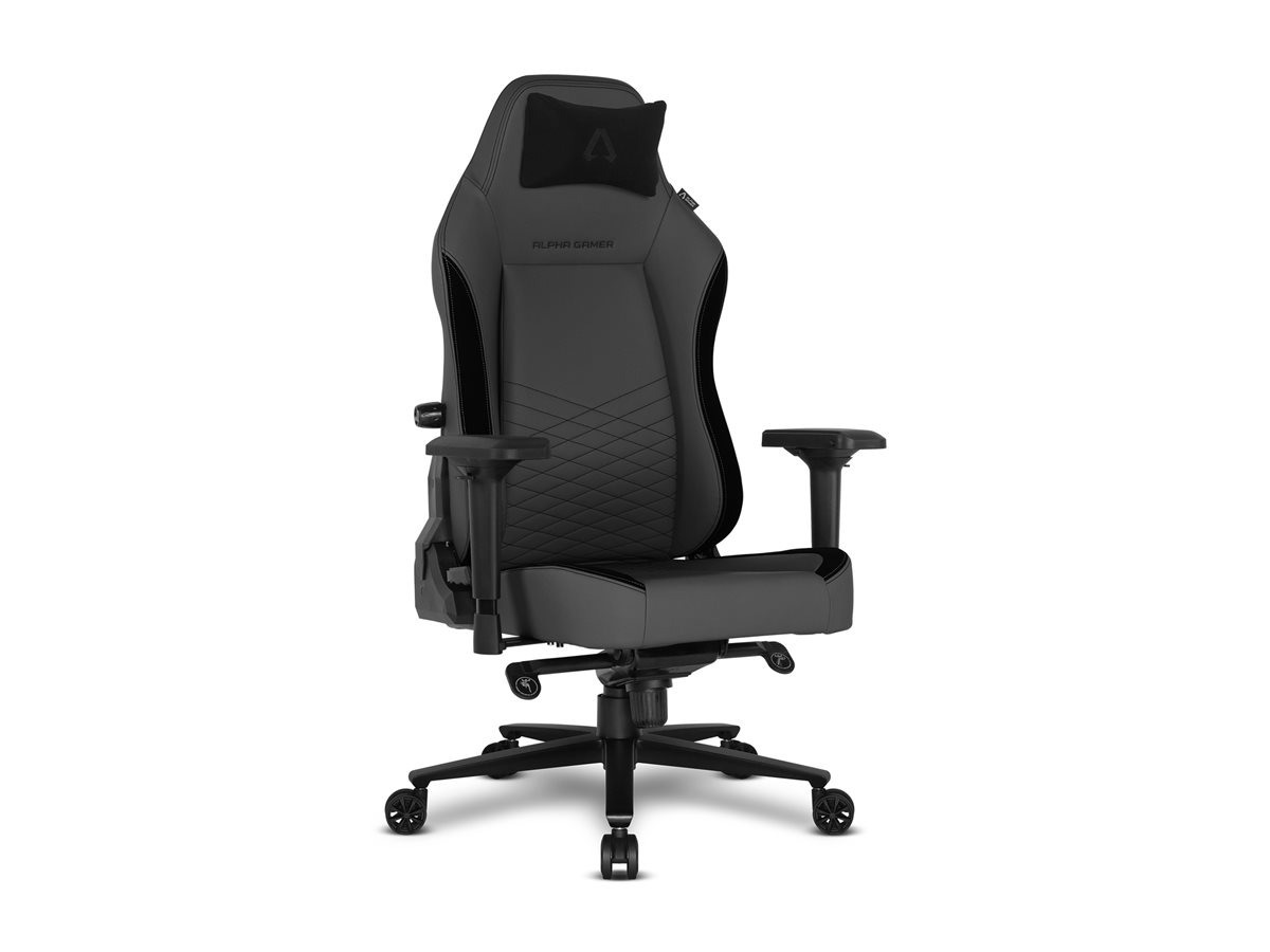 Cadeira Gaming Alpha Gamer Alegra V2 PU Preto - Imagem 5