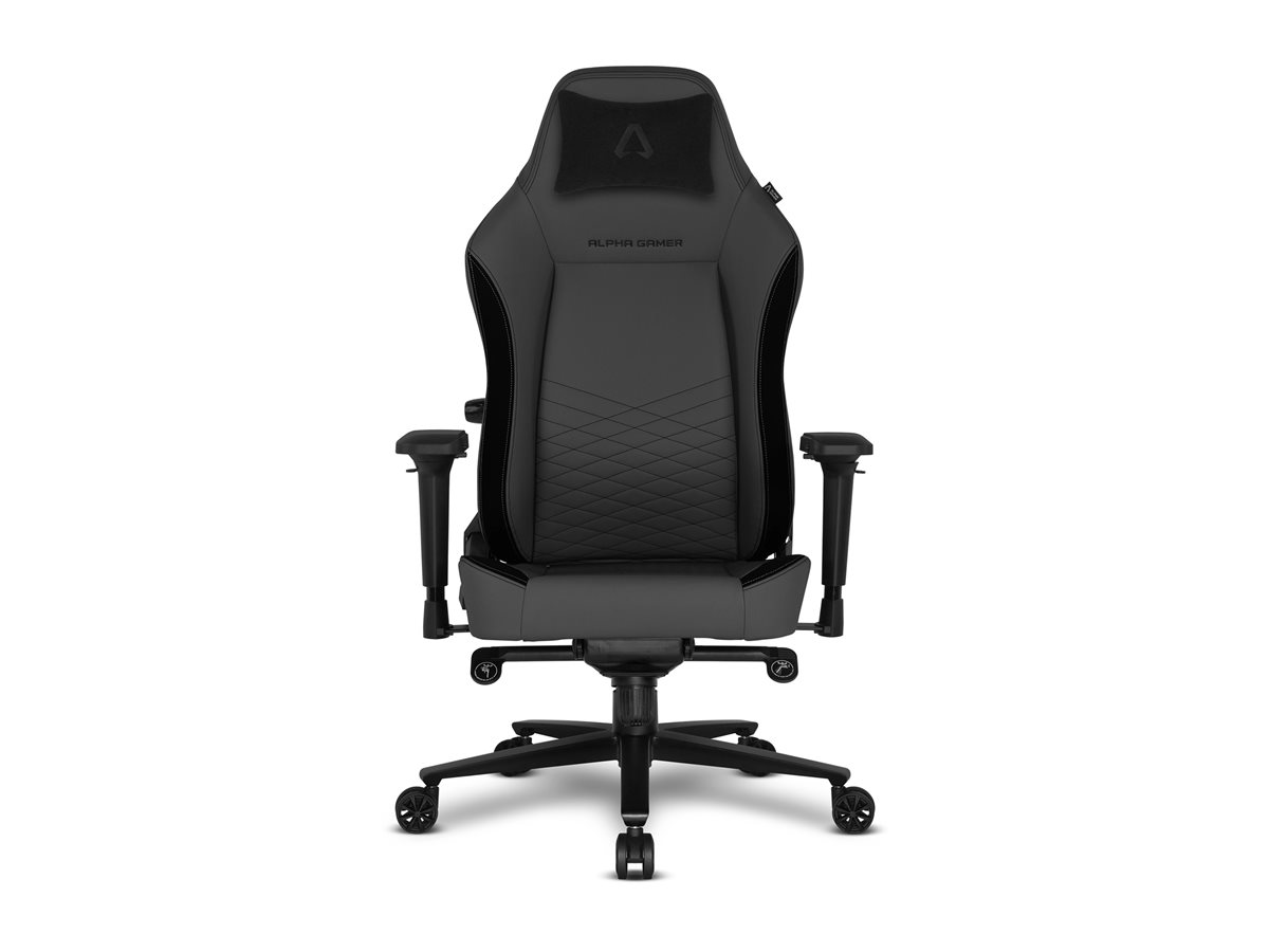 Cadeira Gaming Alpha Gamer Alegra V2 PU Preto