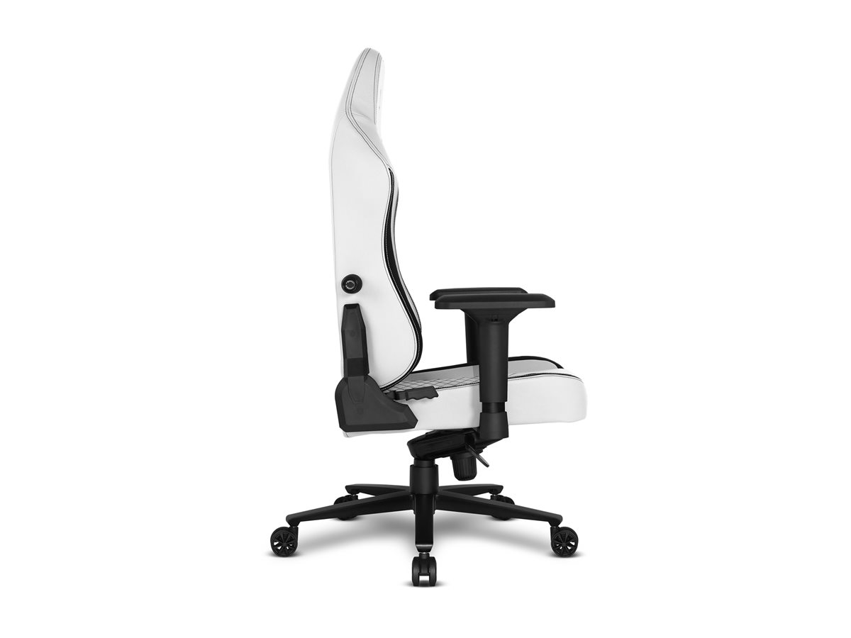 Cadeira Gaming Alpha Gamer Alegra V2 PU Preto Branco - Imagem 2