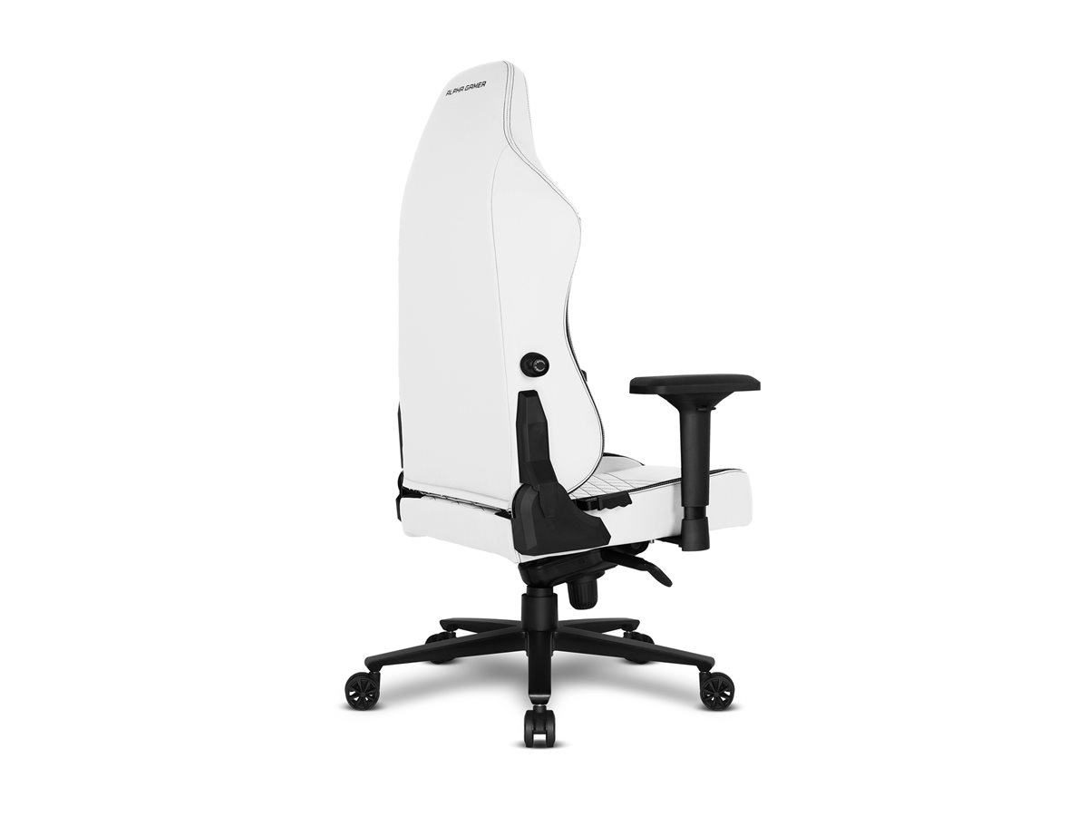 Cadeira Gaming Alpha Gamer Alegra V2 PU Preto Branco - Imagem 4