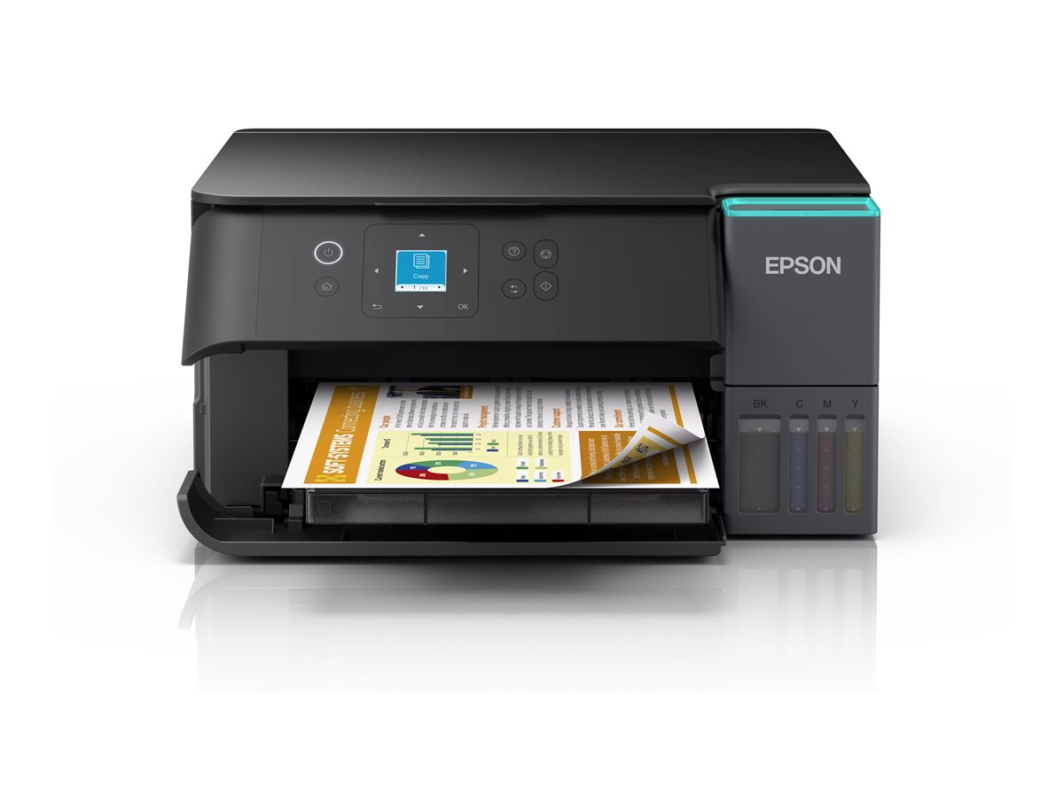 Impressora Multifunções Epson EcoTank ET-2950 Cores A4 Wi-Fi Preto - Imagem 2