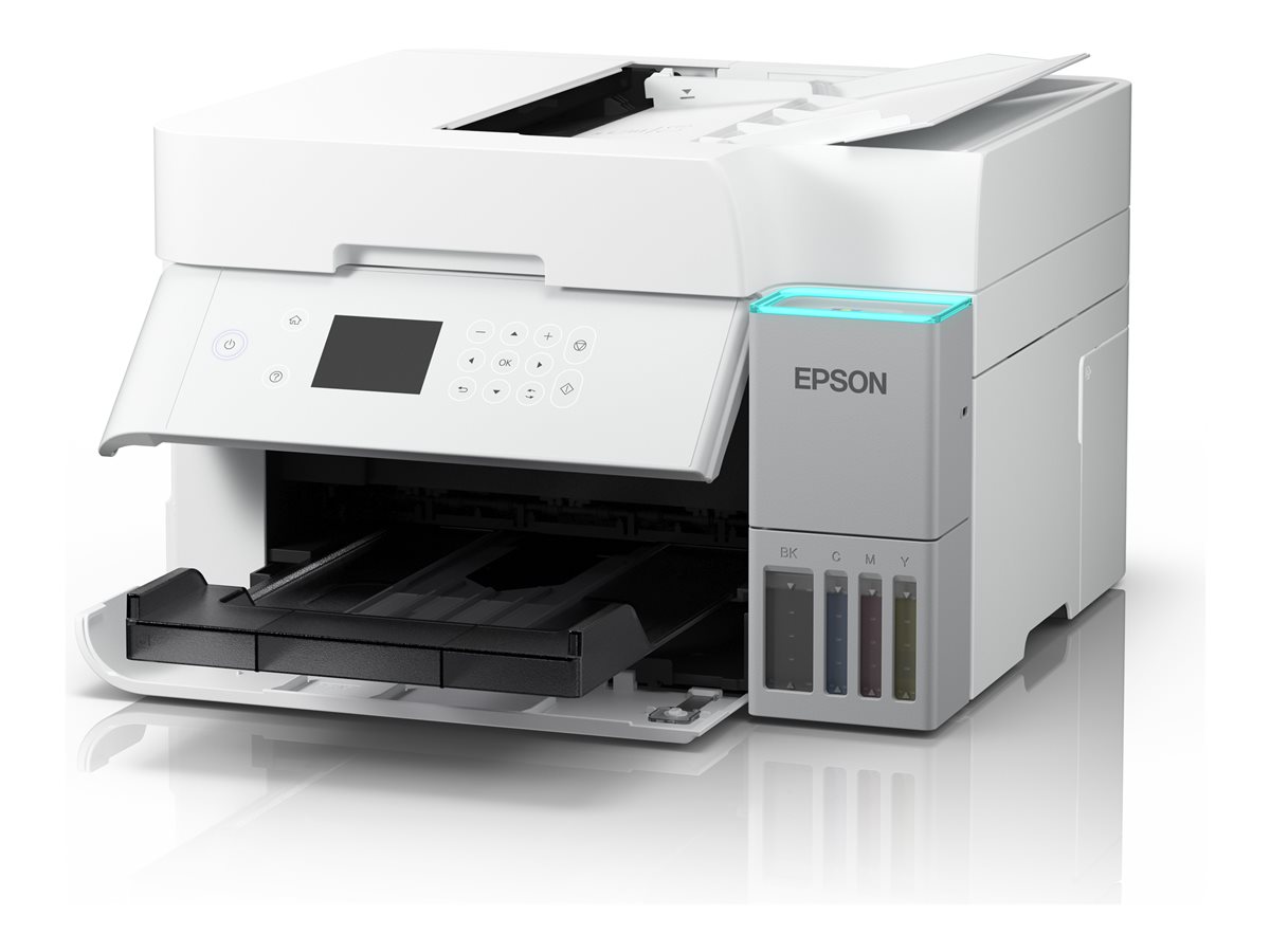Impressora Multifunções Epson EcoTank ET-3956 A4 Wi-Fi Branco - Imagem 2