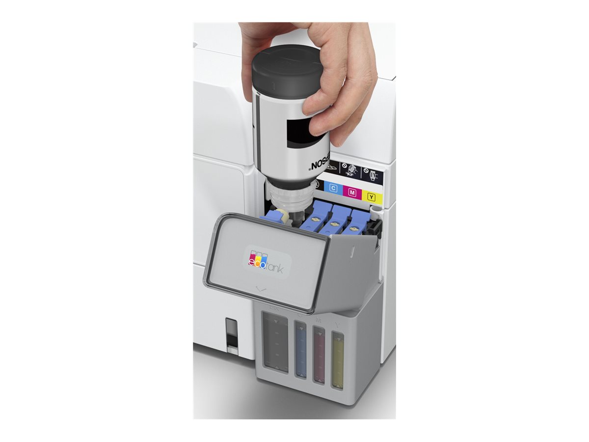 Impressora Multifunções Epson EcoTank ET-3956 A4 Wi-Fi Branco - Imagem 10