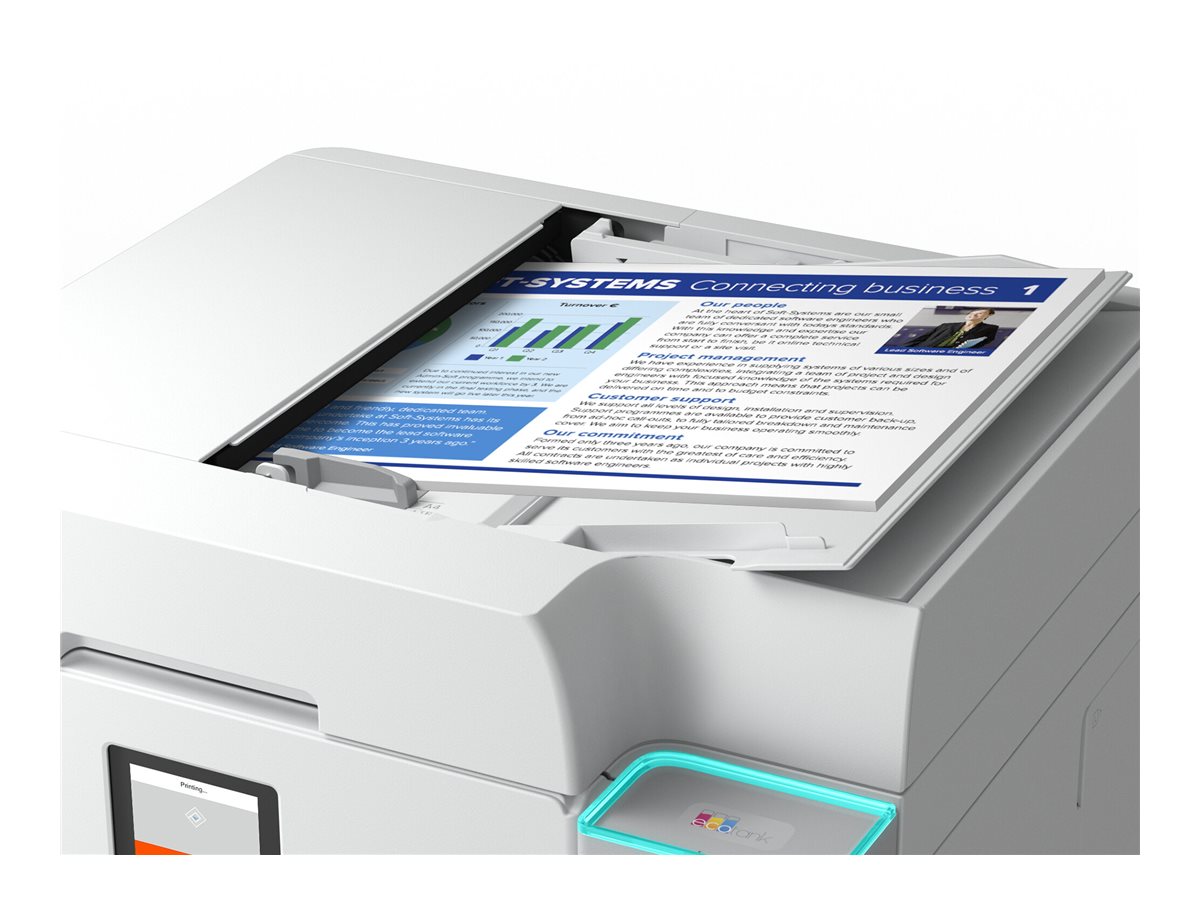 Impressora Multifunções Epson EcoTank ET-4956 A4 Wi-Fi Branco - Imagem 3