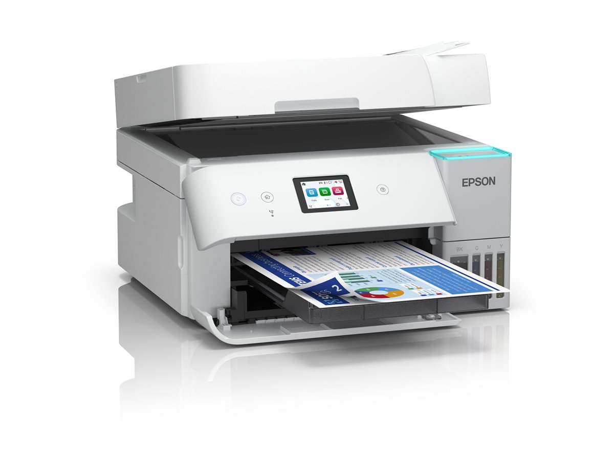 Impressora Multifunções Epson EcoTank ET-4956 A4 Wi-Fi Branco