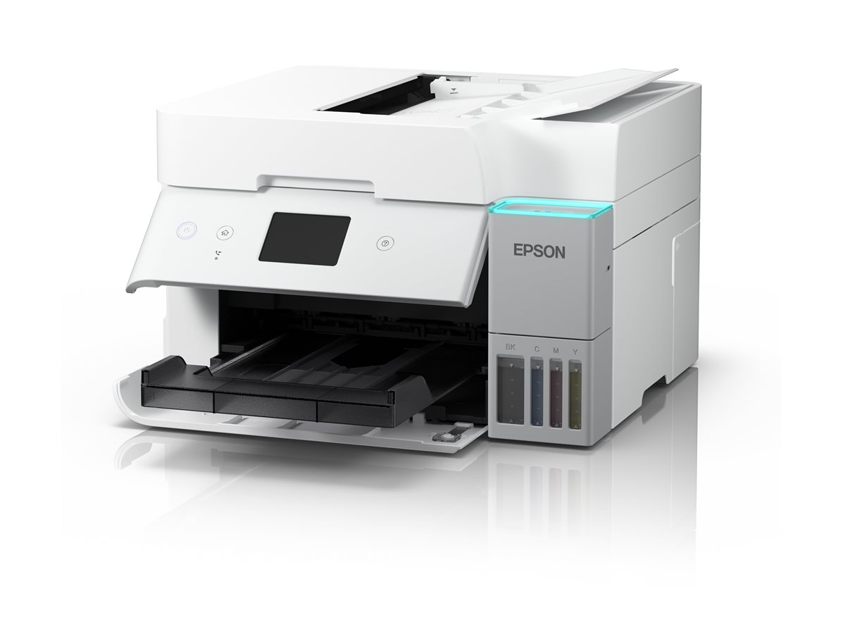 Impressora Multifunções Epson EcoTank ET-4956 A4 Wi-Fi Branco - Imagem 5