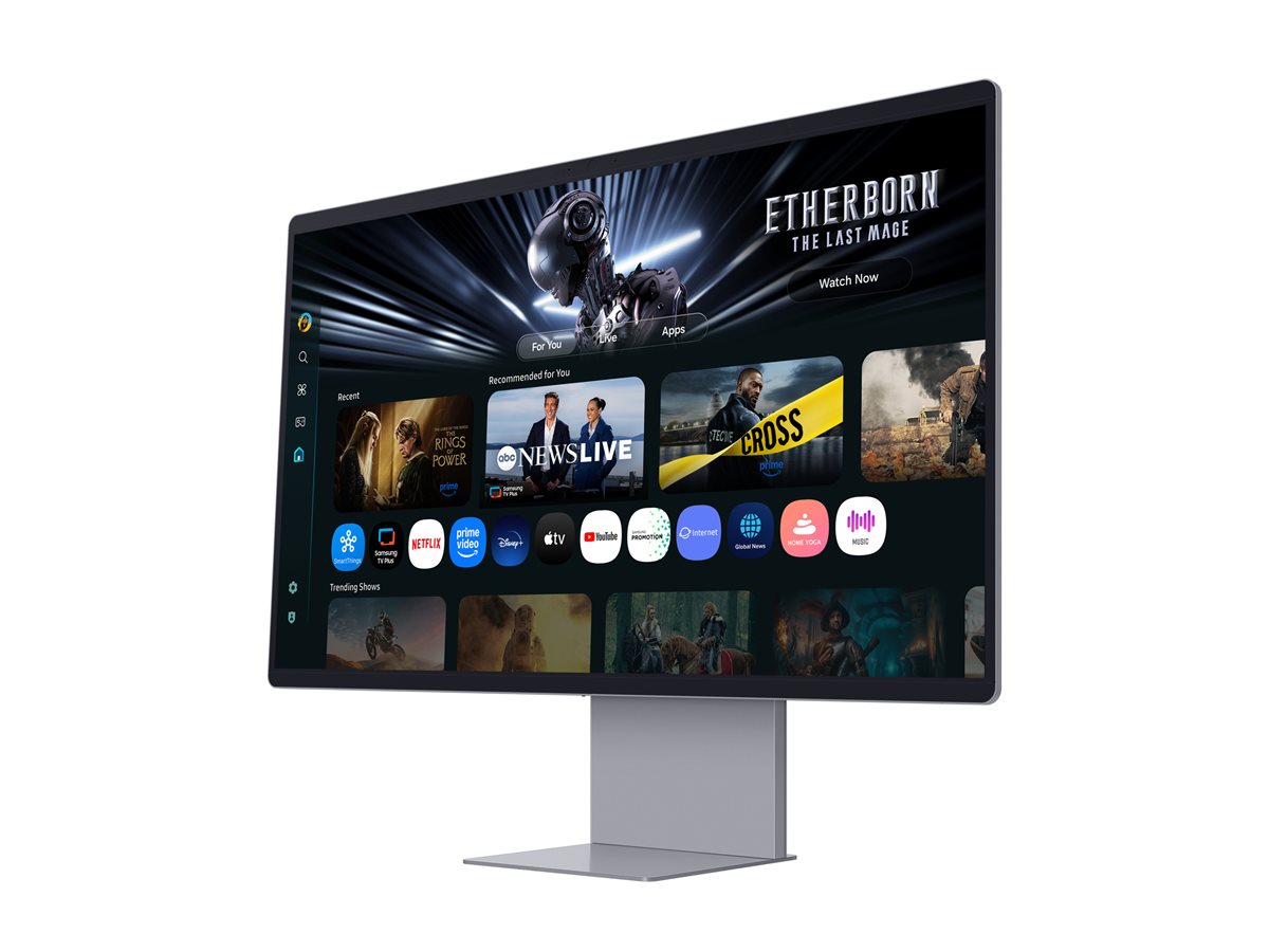 Monitor Smart OLED Samsung M90SF 32" 4K UHD 165Hz 0.03ms HDR400 USB-C Altifalantes Prateado - Imagem 14