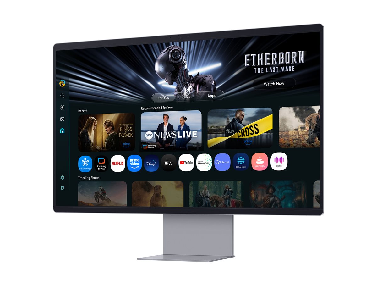 Monitor Smart OLED Samsung M90SF 32" 4K UHD 165Hz 0.03ms HDR400 USB-C Altifalantes Prateado - Imagem 6