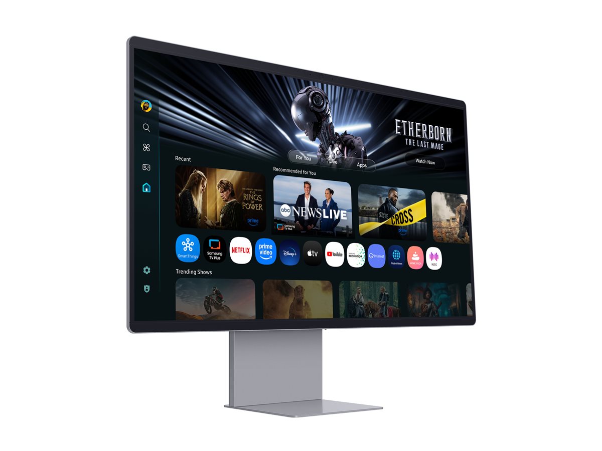 Monitor Smart OLED Samsung M90SF 32" 4K UHD 165Hz 0.03ms HDR400 USB-C Altifalantes Prateado - Imagem 13